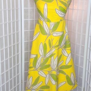 SJP Strapless Summer Dress